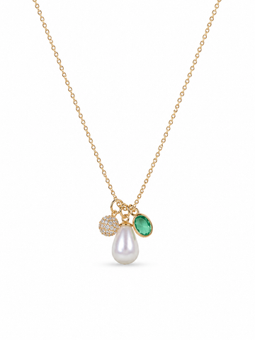 Mira Pearl Pendant - 925 Sterling Silver Pendant