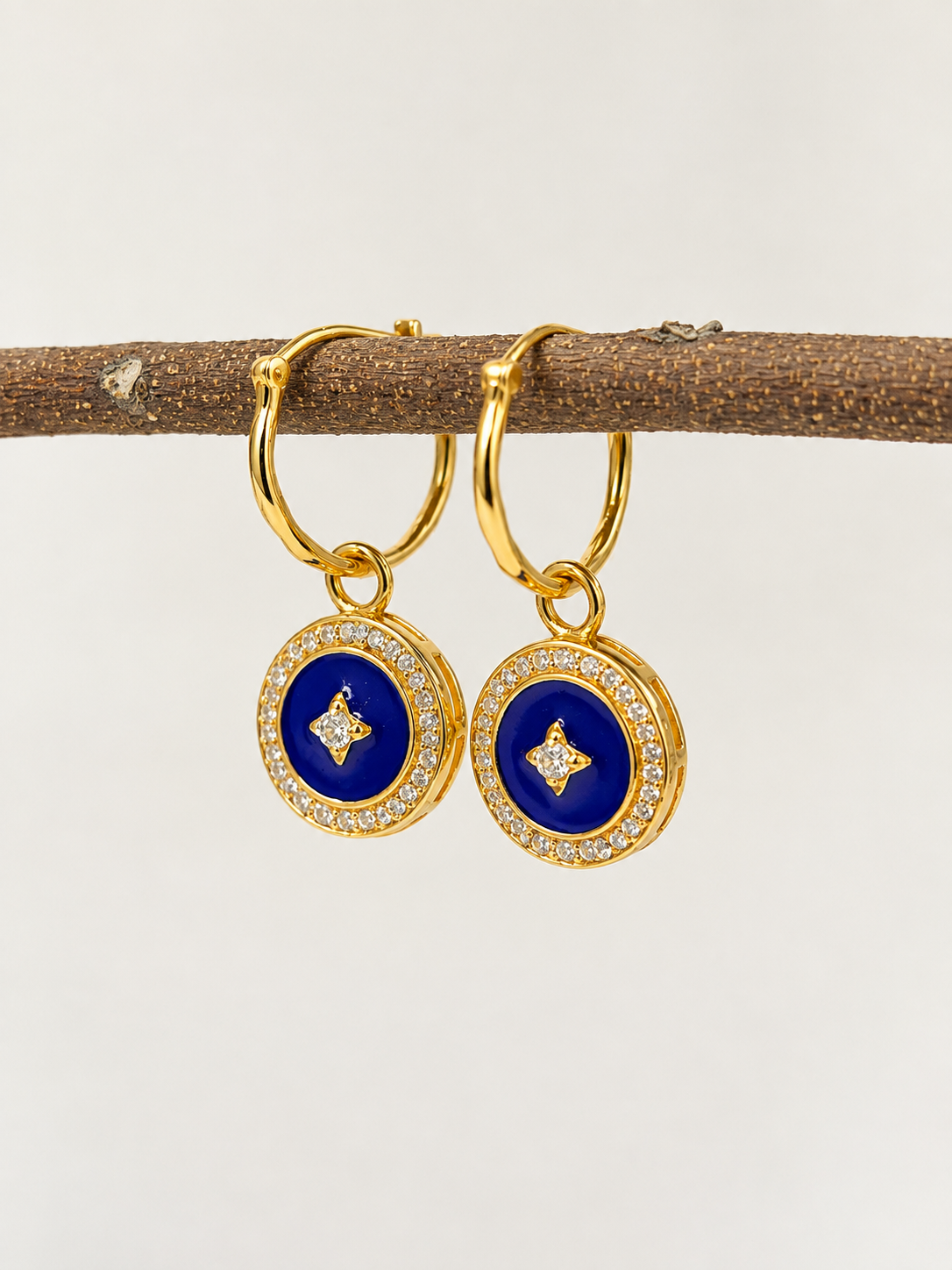 Astra Noir Earrings – 925 Sterling Silver Earrings