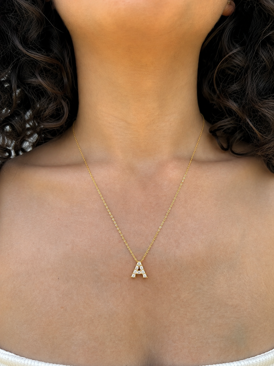 Aurea A Pendant - 925 Sterling Silver Pendant