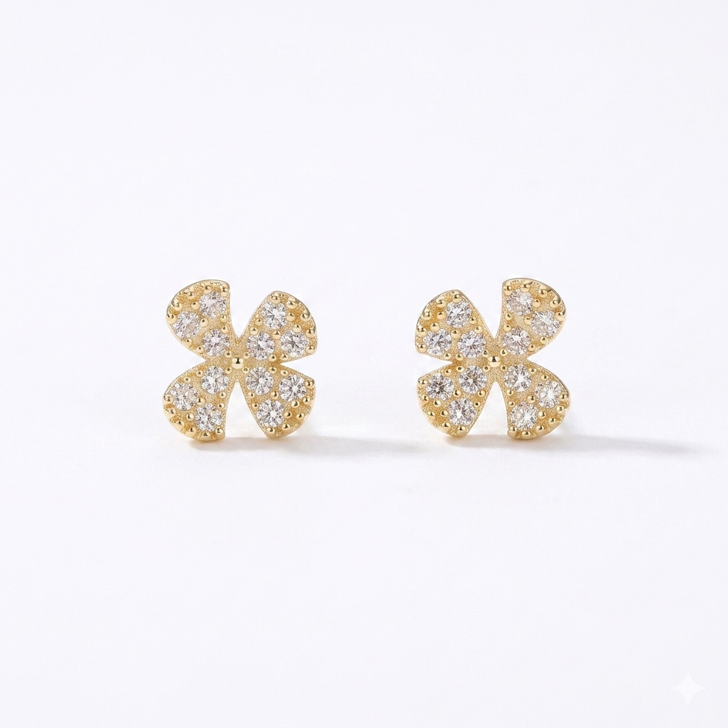 Aurora flower studs