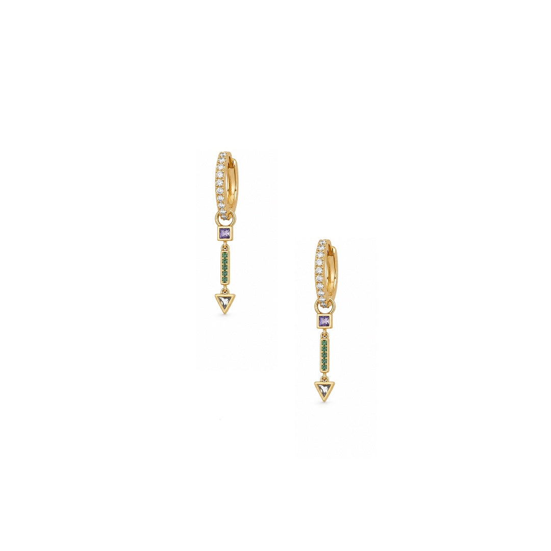 Vela Drop Earring - 925 Sterling Silver Earring