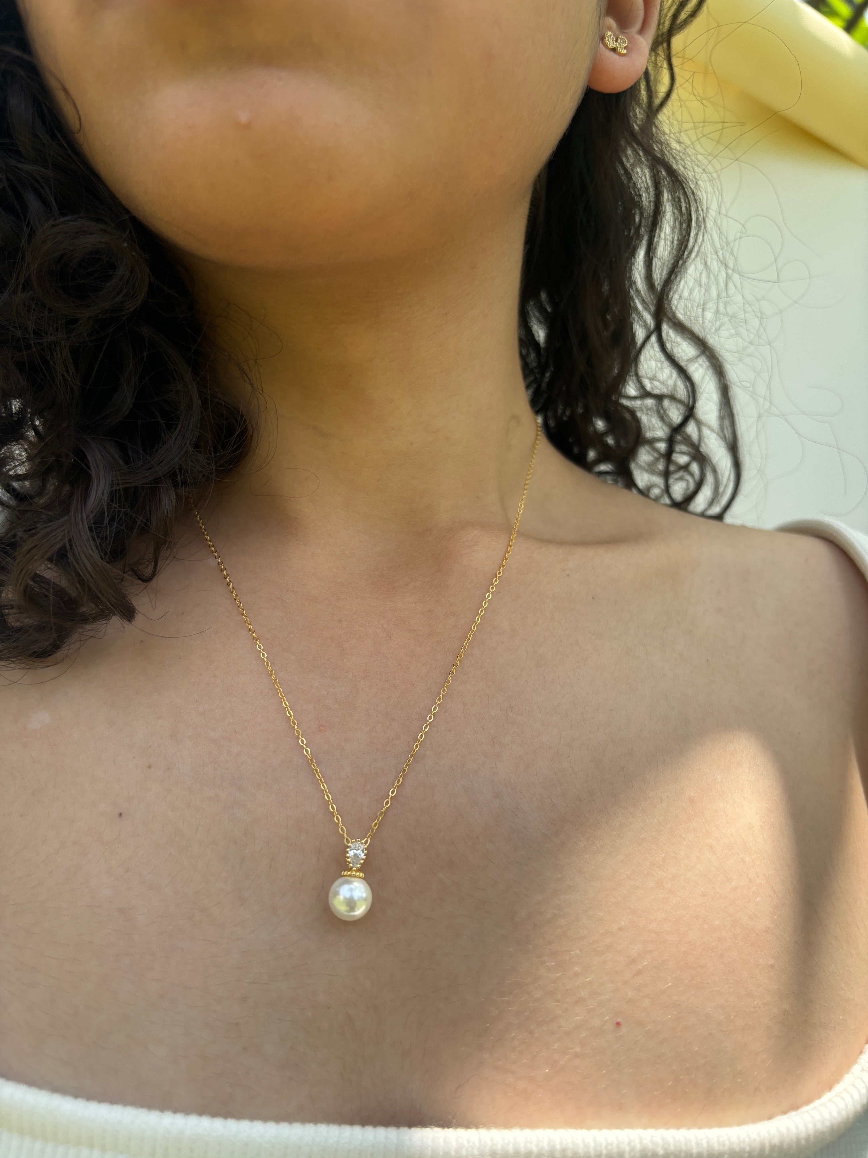 Ivory Glow Pendant