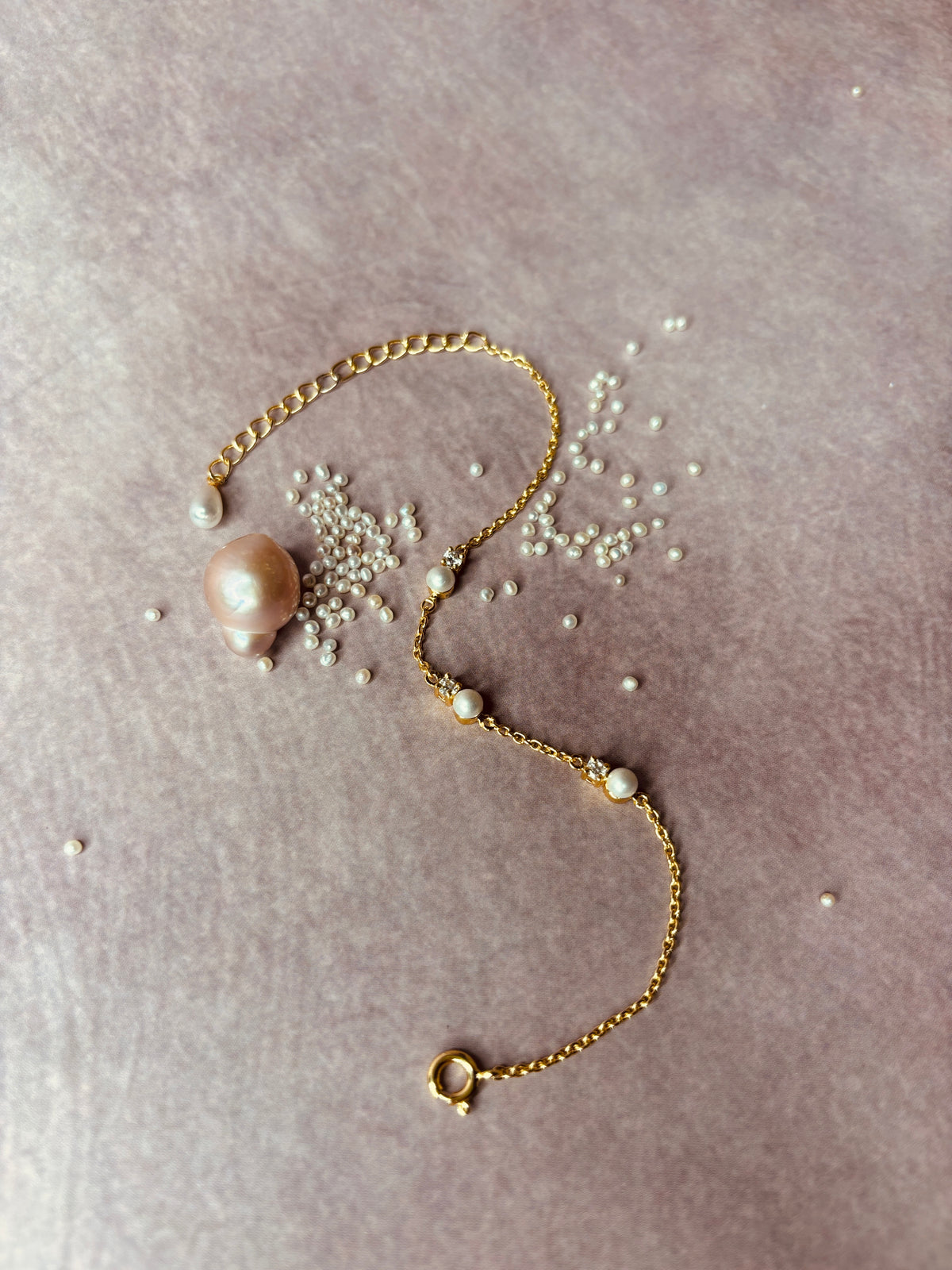 Mila Pearl Bracelet - 925 Sterling Silver Bracelet