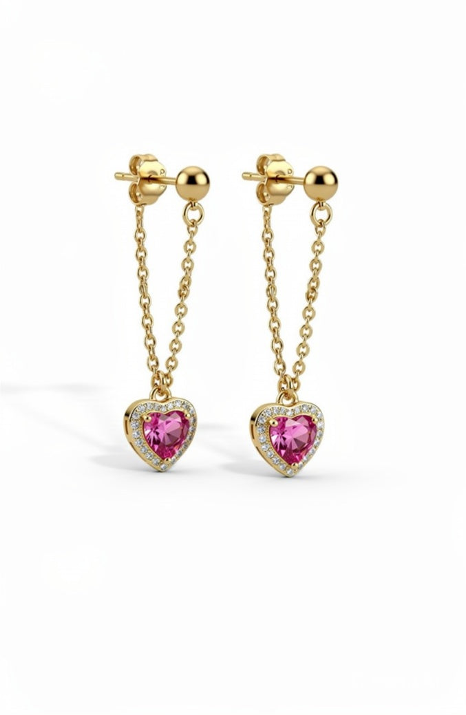 Minimal Muse heart Earring